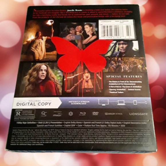 Antebellum BLU-RAY +DVD + DIGITAL SEALED UNOPENED - Picture 3 of 13